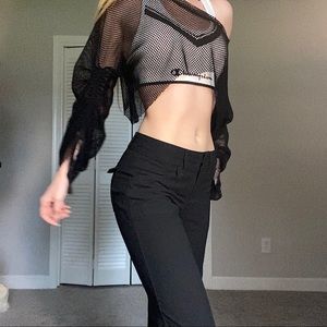 Old Navy Y2K Low Rise Grunge Stretch Cargo Pants